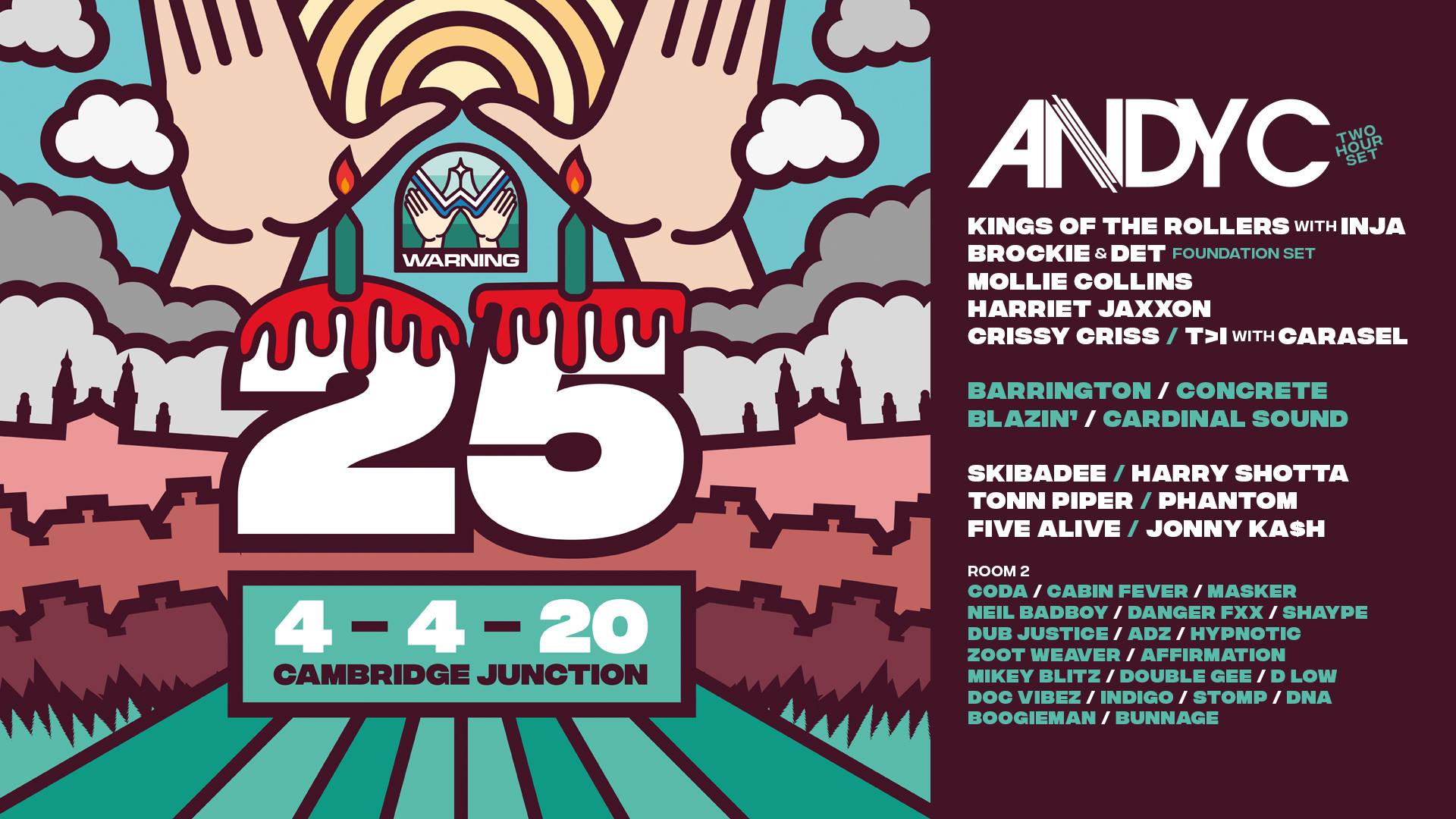 WARNING DRUM & BASS EVENT BASED IN CAMBRIDGE, UK